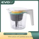 New household kitchen 9-piece plastic baking tool with scale plastic measuring cup measuring spoon