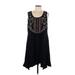 Style&Co Casual Dress - DropWaist: Black Dresses - Women's Size Large