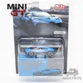 MINI GT Mijo Exclusives 1:64 Bugatti Divo Blu Bugatti Blue LHD Model Car