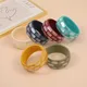 GuanLong Fashion Indian Hand Bangles For Women Acrylic Resin Ladies Wide Bracelets And Bangles With