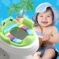 Baby Toilet Potty Seat Children Potty Safe Seat with Armrest for Girls Boy Toilet Training Outdoor