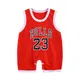 2024 NewSummer Baby Boy Crawling Suit Thin Baby Onesie Mesh Sleeveless Vest Sports Hoodie Newborn