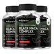 Bcuelov Natural MaKa Vegetarian Capsules Contain Dietary Fiber to Anti-Fatigue and Supplement Energy