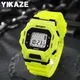 YIKAZE Men's Sports Watch Waterproof LED Digital Watches Student Outdoor Adventure Trend