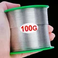 100/20g Easy Melt Solder Wire Stainless Steel Low Temperature Aluminum Copper Iron Metal Weld Cored