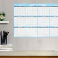 2024 Wandkalender Urlaub Monats planer Kalender Termin hängende Kalender Jahres kalender Home Office