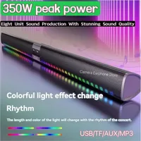 350w Peak Power Echo Wand Sound bar TV-Projektor Lautsprecher LED Heimkino-System drahtlose