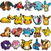 20-27 teile/satz Pokemon Pikachu Schuh Charms für Clogs Sandalen Dekoration Schuh zubehör Charms DIY