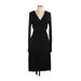 Banana Republic Casual Dress - Midi: Black Dresses - Women's Size Large