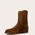Tecovas Men's The Dax Zip Boots, Round Toe, 8" Shaft, Whiskey, Roughout, 1.25" Heel, 10.5 D