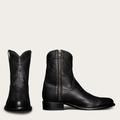 Tecovas Men's The Dean Zip Boots, Round Toe, 8" Shaft, Midnight, Calfskin, 1.25" Heel, 9 D