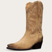 Tecovas Women's The Sadie Cowgirl Boots, 11" Shaft, Toasted Almond, Suede, 2" Heel, 8 B