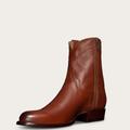 Tecovas Men's The Dean Zip Boots, Round Toe, 8" Shaft, Bourbon, Calfskin, 1.25" Heel, 9.5 D