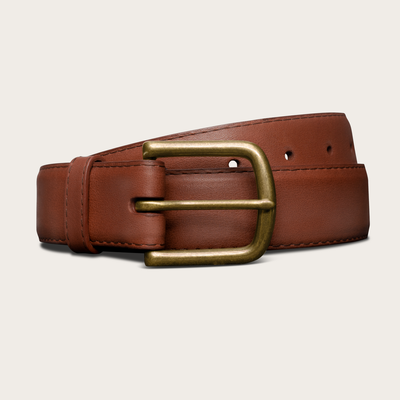 Tecovas Men's Calfskin Belt, Bourbon, Size 40