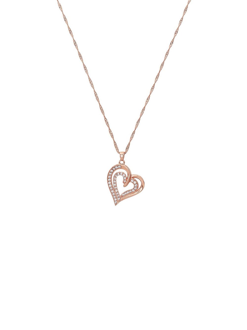 amor Kette mit Anhänger Damen roségold, 45 Image