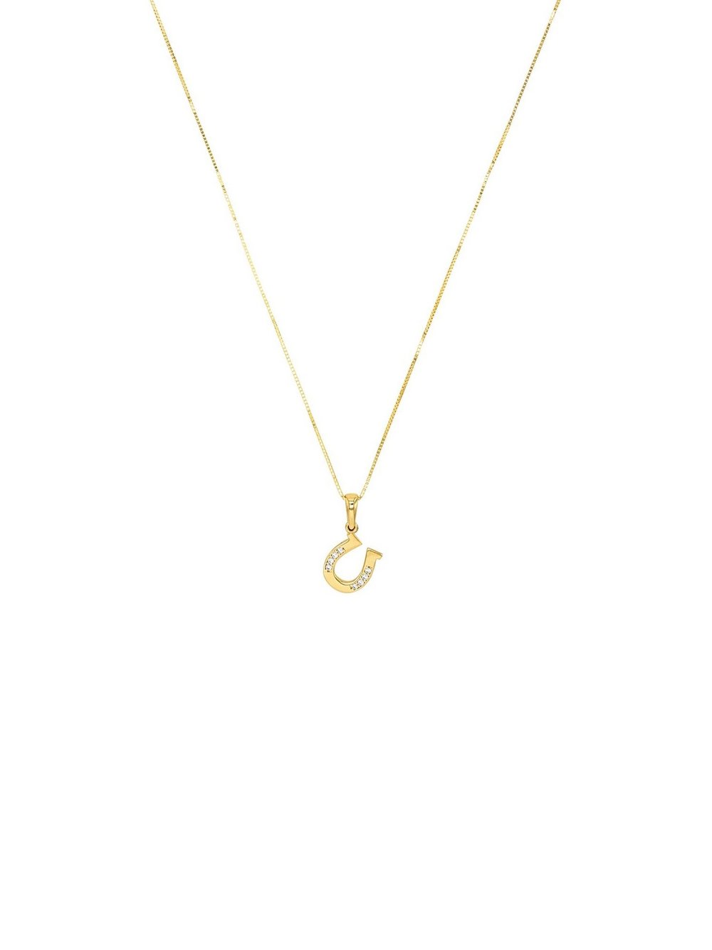 amor Kette mit Anhänger Damen gold, 45 Image