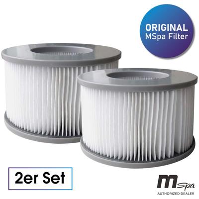MSpa Whirlpool Ersatz Filter Filterkartusche Wasserfilter 2er-Set - Brast Image