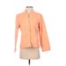 Eileen Fisher Jacket: Short Pink Print Jackets & Outerwear - Women's Size Small