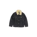 Gap Denim Jacket: Black Jackets & Outerwear - Kids Girl's Size 5