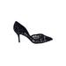 J.Crew Heels: D'Orsay Stilleto Cocktail Party Blue Print Shoes - Women's Size 7 - Pointed Toe
