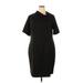 ELOQUII Casual Dress - Shift: Black Solid Dresses - Women's Size 20 Plus
