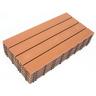 Hengda Piastrella per terrazza Piastrelle in legno composito wpc 60 x 30 cm Piastrelle a clip per