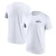 T-Shirt Graphique The Open Petit Logo Mono - Blanc - Homme Taille: 2XL