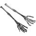 Halloween Prop DecoraciÃ³n Yard Decorations Emblems Party Realistic Skeleton Hands Stake Lawn Plastic