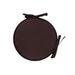 Youweixiong Round Chair Seat Cushion Pad Solid Round Tie-on Kitchen Dining Removable Bistro Circular Chair Cushion