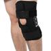 1Pc Adjustable Patella Knee Support Pad Brace Protector Leg Compression Sleeve Kneepad New Aluminum Alloy Bracket Support Sports Knee Brace Magic Belt-Xxl