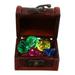 1 Set Plastic Gems DIY Handcrafts Gems Toys Accessories (Assorted Color)