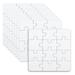 10 Sheets Puzzles YPF5 for Kids x Inch Puzzles to Draw On Bulk 12 Piece Make Your Own Jigsaw Puzzle All White DIY Puzzles for Birthday Games Activity Party Favors Craft Arts Create