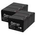 12V 15AH F2 Battery Replaces Drive Medical Design Stingray - 6 Pack