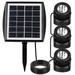 Outdoor Decor Solar Powered Light Garden Lights Underwater Lantern Abs