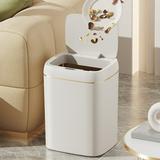 Kehuo Touchless Sensor Trash Can 13 Liter/3.4 Gallon Small Capacity Trash Can with Lid Sensor Kitchen Bin Recycling for Kitchen/Living Room/Office Household Supplies Content Household