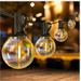 Outdoor Globe Patio Lights G40 â€“ 50ft Waterproof Shatterproof String Lights with 25 Vintage LED Edison Bulbs (Warm White) for Porch Backyard