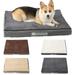 Kkkded Dog Beds Ultra Soft Pet Dog Mat Cat Dog Waterproof Mat Full Removable and Washable Dog Mat Cat Beds Double-Sided Can Four Seasons Pet Mat 19.6*15.7*3.93in