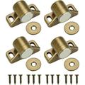 4PCS Aimant pour Porte Placard Loquet de Porte Magnétique Fermeture de Porte Aimantée