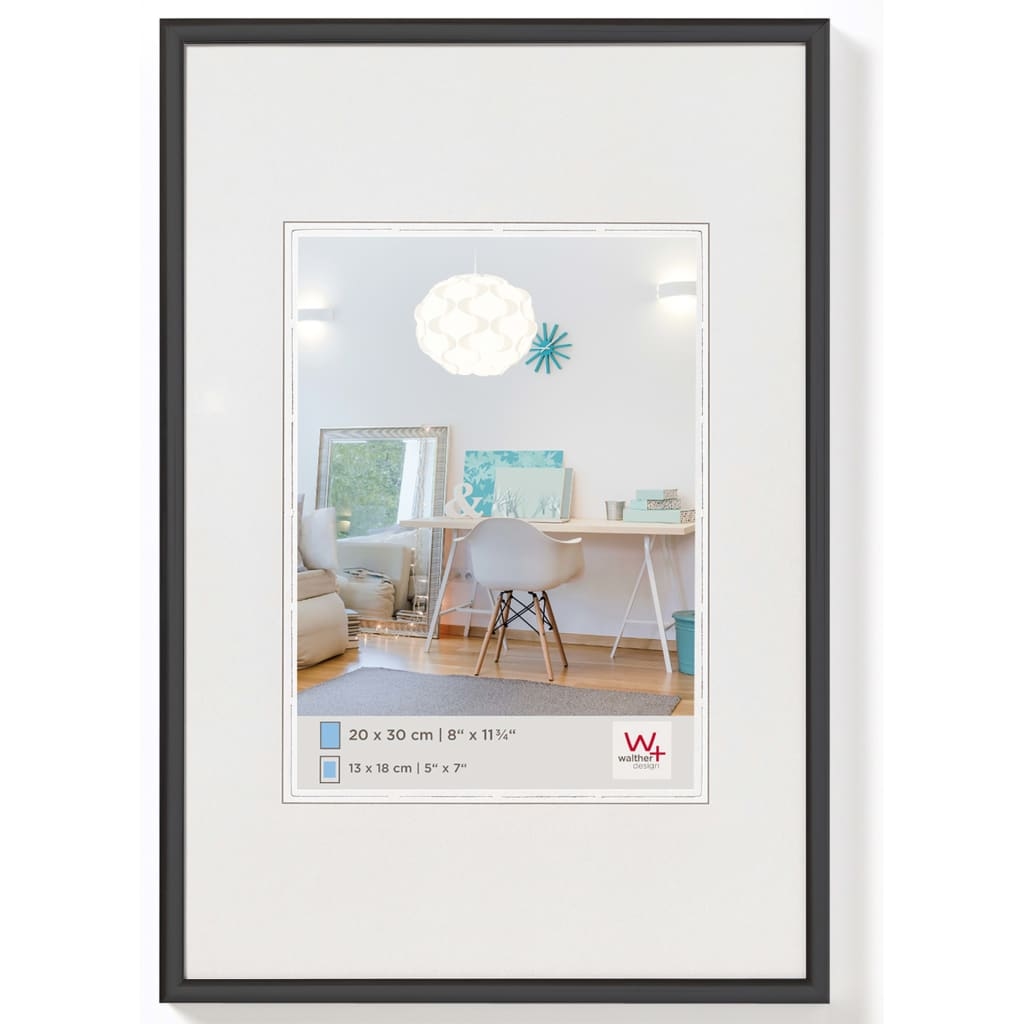 walther + design Walther Design Bilderrahmen Lifestyle 50x60 cm Schwarz Image