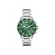 Emporio Armani Men'S Stainless Steel Watch With Green Dial | Wowcher