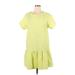 Corey Lynn Calter Casual Dress - Popover: Yellow Dresses - Women's Size X-Large