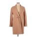 J.Crew Wool Coat: Tan Jackets & Outerwear - Women's Size 16