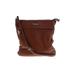 Calvin Klein Leather Crossbody Bag: Brown Bags