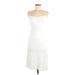 Skylar + Madison Casual Dress - Slip dress: White Dresses - Women's Size Medium