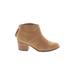 TOMS for Target Ankle Boots: Tan Shoes - Women's Size 8