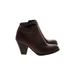 Mia Ankle Boots: Brown Shoes - Women's Size 9