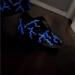 Nike Shoes | Custom Hand Painted Shoes | Color: Black/Blue | Size: 10.5
