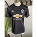 Adidas Shirts | Adidas Manchester United Away Jersey Black Size M | Color: Black/White | Size: M