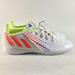 Adidas Shoes | Adidas Predator Edge.4 Boys Indoor Soccer Shoes Sneakers White Size 4.5 Gv8499 | Color: Orange/White | Size: 4.5b