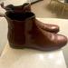 Zara Shoes | Leather Chelsea Boots | Color: Brown/Red | Size: 8.5
